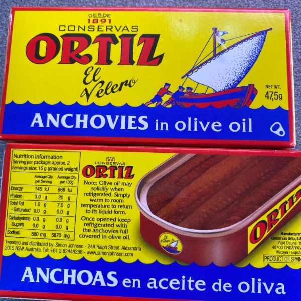 Anchovies Ortiz Hand Deboned Stoney the Fishmonger
