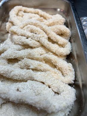 Calamari Stoney’s crumbed