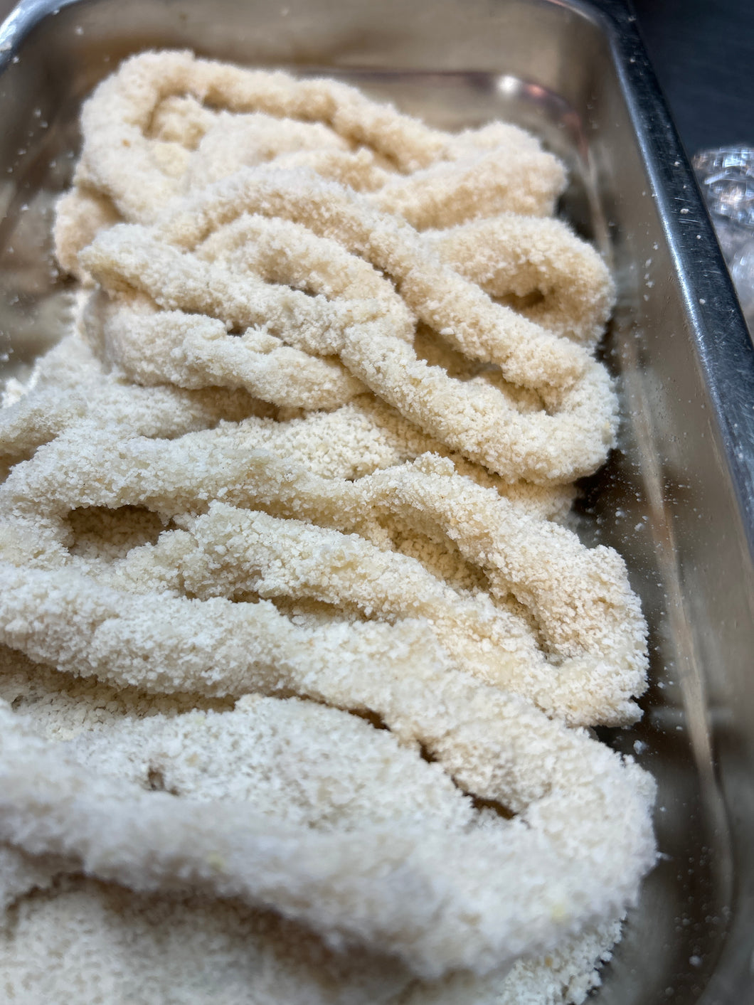 Calamari Stoney’s crumbed