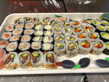 Sushi roll platters