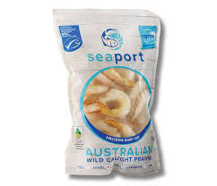 Prawn Cutlets - Tail On Green kg pkt frozen