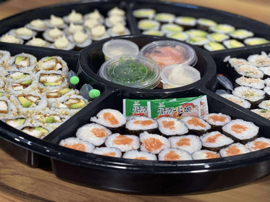 Sushi roll platters